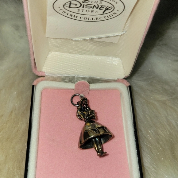Disney Charm Collection Silver and Black Pendant - Picture 2 of 2